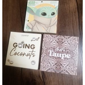 Colourpop eyeshadow palette bundle